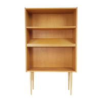 Vintage Deense Boekenkast Met Lectuurgedeelte Olholm Møbler