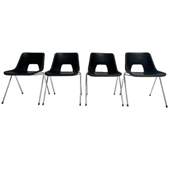 Set Van 4 Järvo Stoelen Van Niels <<<brand>>>, 1980's 1