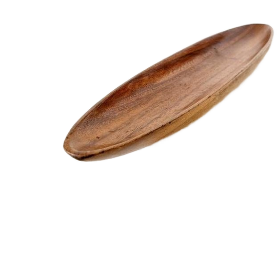 Vintage Teakhouten Schaal Schaal Stokbrood 1