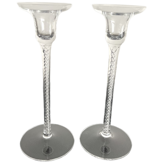 Air Twist Mondgeblazen Kaarsenhouders/kandelaars. IKEA. Set Van 2 Stuks. 1