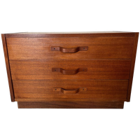 Vintage Ladekast In Teak