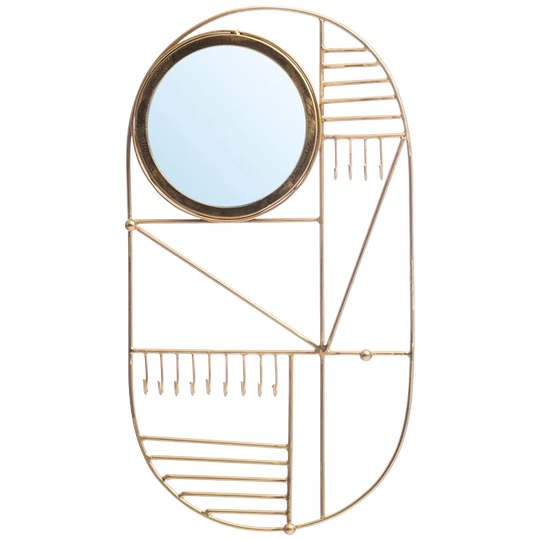 Bazar Bizar | De Do I Look Pretty-muurhanger - Messing 1