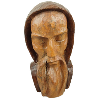 Houten Beeld Buste / Hoofd