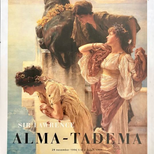 Affiche Alma-tadema Van Gogh Museum 1996 1