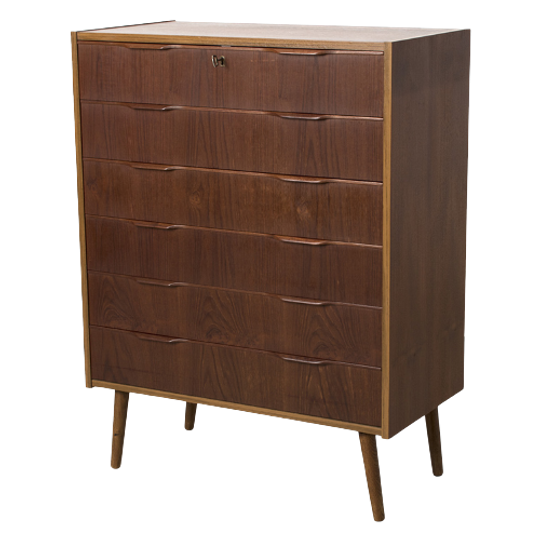 Vintage Teak Ladekast 68703 1