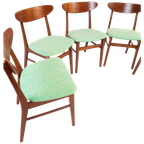 Vintage Farstrup Stoelen Nieuw Gestoffeerd Stof Naar Keuze thumbnail 1