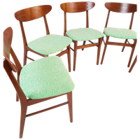 Vintage Farstrup Stoelen Nieuw Gestoffeerd Stof Naar Keuze