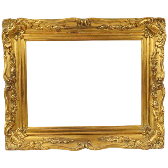 Bladgoud Vergulde Lijst Kader Barok Stijl Klassiek 34x28cm 1