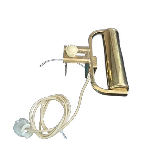 Schilderijlamp - Bedlamp - Overzetlamp - Pianolamp - Messing 1