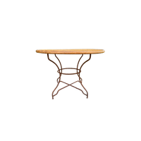 Prachtige Boho Tafel Met Stalen Frame