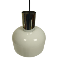 Duitse Glazen Hanglamp Van Glashütte Limburg, 1965