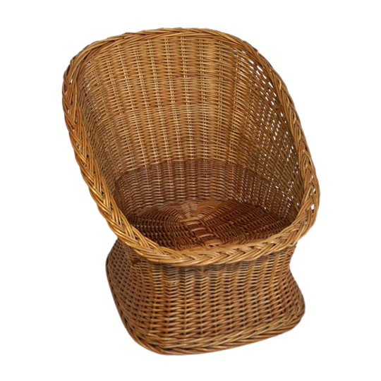 Vintage Rotan Stoel Kind 1