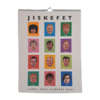 Jiskefet Kalender Met Maskers 2000 2001 thumbnail 1