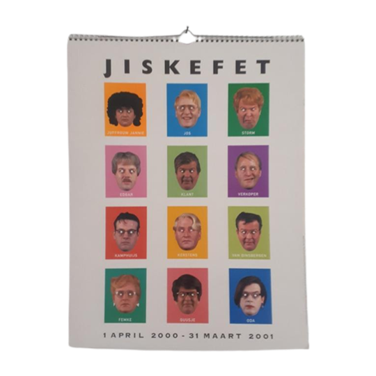 Jiskefet Kalender Met Maskers 2000 2001 1