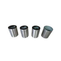 4x Vintage Raak Cilinders Licht Metaal – Plafondlampen