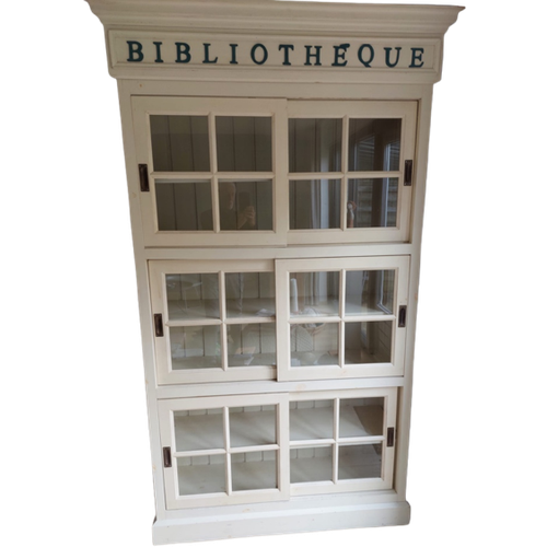 Bibliotheekkast, Oud Hout, Wit