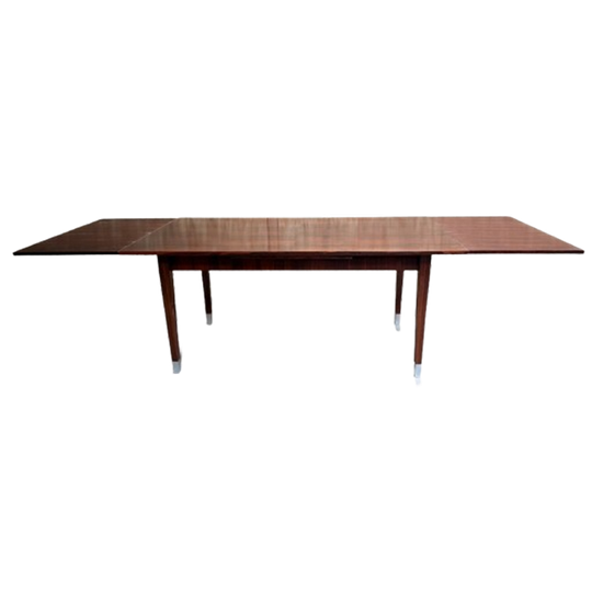 Scandinavische Vintage Uitschuifbare Eettafel Uit 1960 1