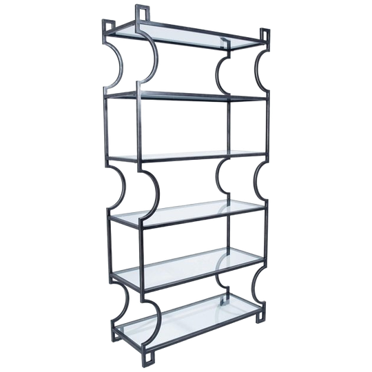 Flamant | Opbergrek Scaletto Metaal En Glas 1
