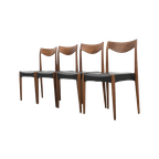 Set Van 4 Teak Stoelen 66487 thumbnail 1