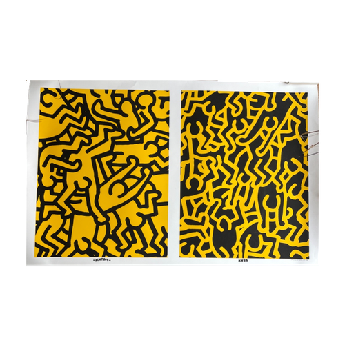 Keith Haring, “Playboy Kh86”,1990, Special Edition Silkscreen