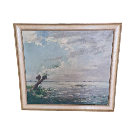 Impressionistisch Schilderij Van Stephan Kip 1914 - 1981 1
