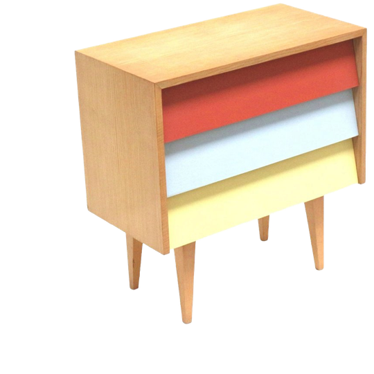 Vintage Ladekastje In De Stijl Van Jiří Jiroutek Gemaakt In De Jaren ’70 1