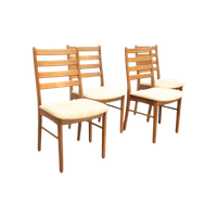Set Van 4 Vintage Stoelen Denemarken