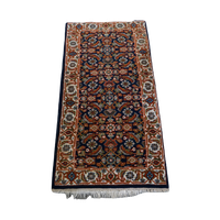 Prachtig Vintage Oosters Vloerkleed Met Geweldige Kleuren En Patronen 140x73cm
