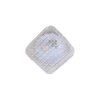 Pe37 – Jaren 70 Plafond Lamp – Transparant Glas