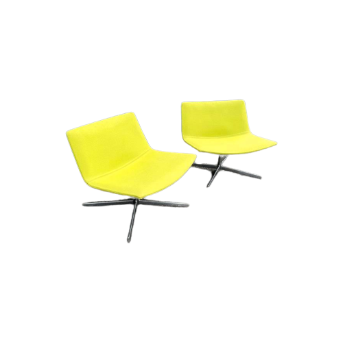 Setprijs Arper Catifa 80 Design Stoel 2 Stuks Fauteuil