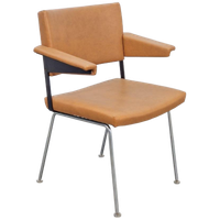Vintage Gispen Stoel 1268 Cordemeyer Buisframe Mid Century
