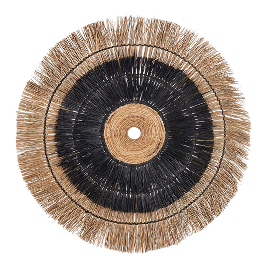 Bazar Bizar | Amazonia Muurdecoratie - Naturel Zwart 1