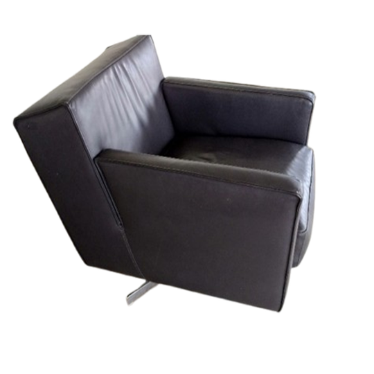 Zacht Leren Fauteuil 1