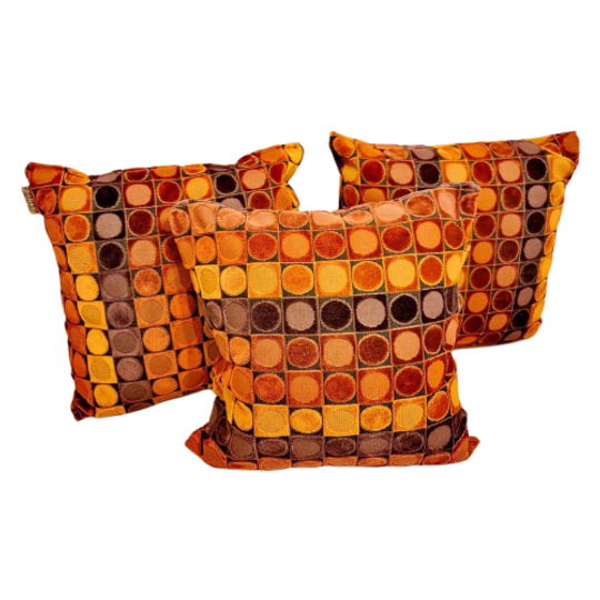 Set Van 3 Dutchbone Kussens Retro Kussen Ottava Kussen 1