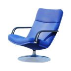 Artifort Draaifauteuil Blauw thumbnail 1