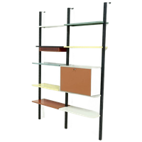 Rare Modular Wall Unit By Coen De Vries For Devo 1950s