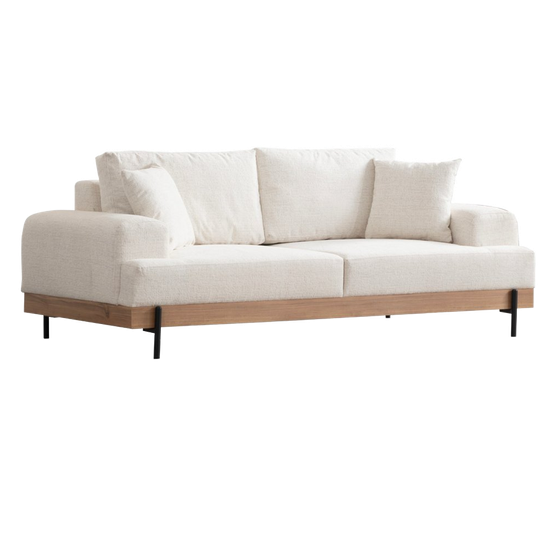 Evila Originals | Eti 3-zitsbank, Wit 1