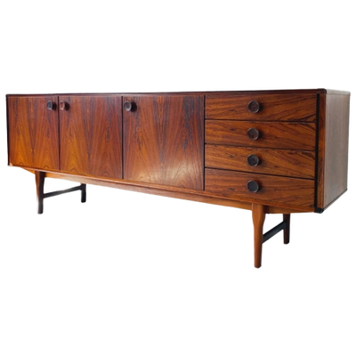 Fristho Mid-Century Deens Design Lowboard Dressoir Palissander