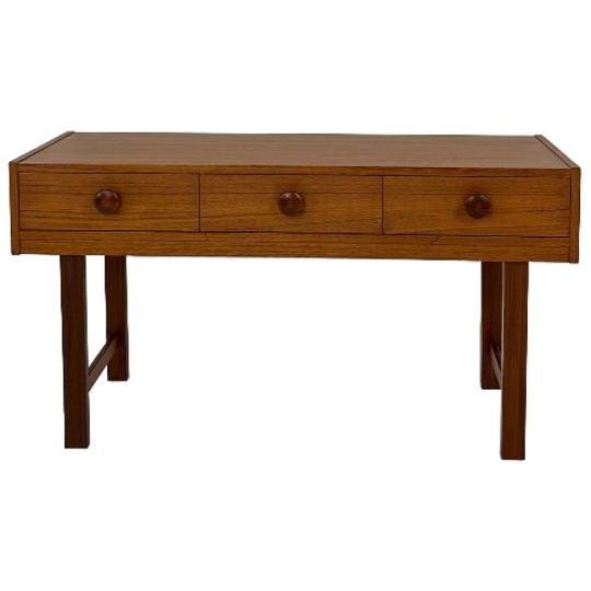Zweeds Vintage Teak Fineren Ladekast Feres 1