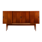 Deens Design Hoog Palissander Dressoir, 1960S thumbnail 1