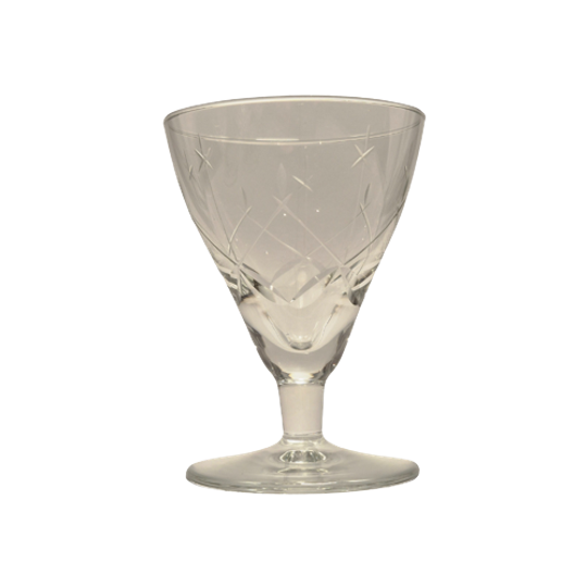 Borrelglaasje Geslepen Kristal 7cm 1