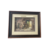 Vintage Schilderij 3D / Kader:: Anton Pieck