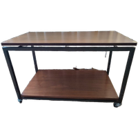 Vintage Bijzet Tafel Trolley Op Wielen Tafeltje Audio Tv