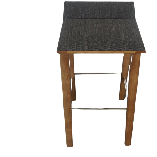 Andreu World Bq Barkruk Hout Zwart 1