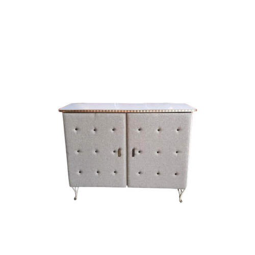 Unieke Vintage Commode, Smeedijzeren Pootjes, Lade Kast