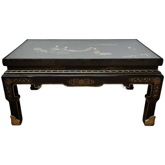 Vintage Chinese Oosterse Salontafel, Koffietafel 1