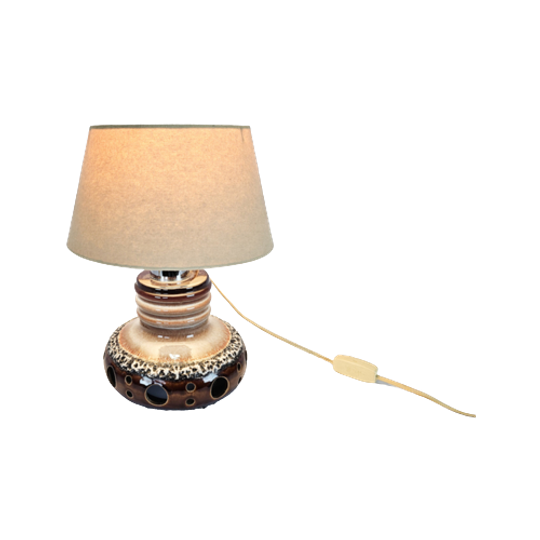 Herda Verlichting - Tafellamp - Fat Lava - Keramiek - 70's 1