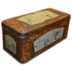 Vintage Blikken Doos Met Illustraties Jaren 1920-1930 thumbnail 1