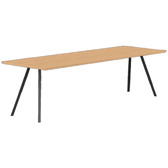 Studio Henk Eettafel Slim Co Hardwax Olie Naturel, Rechthoekig 1