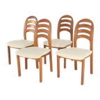 4x Holstebro Stoelen Eetkamerstoelen 'faster' Vintage thumbnail 1